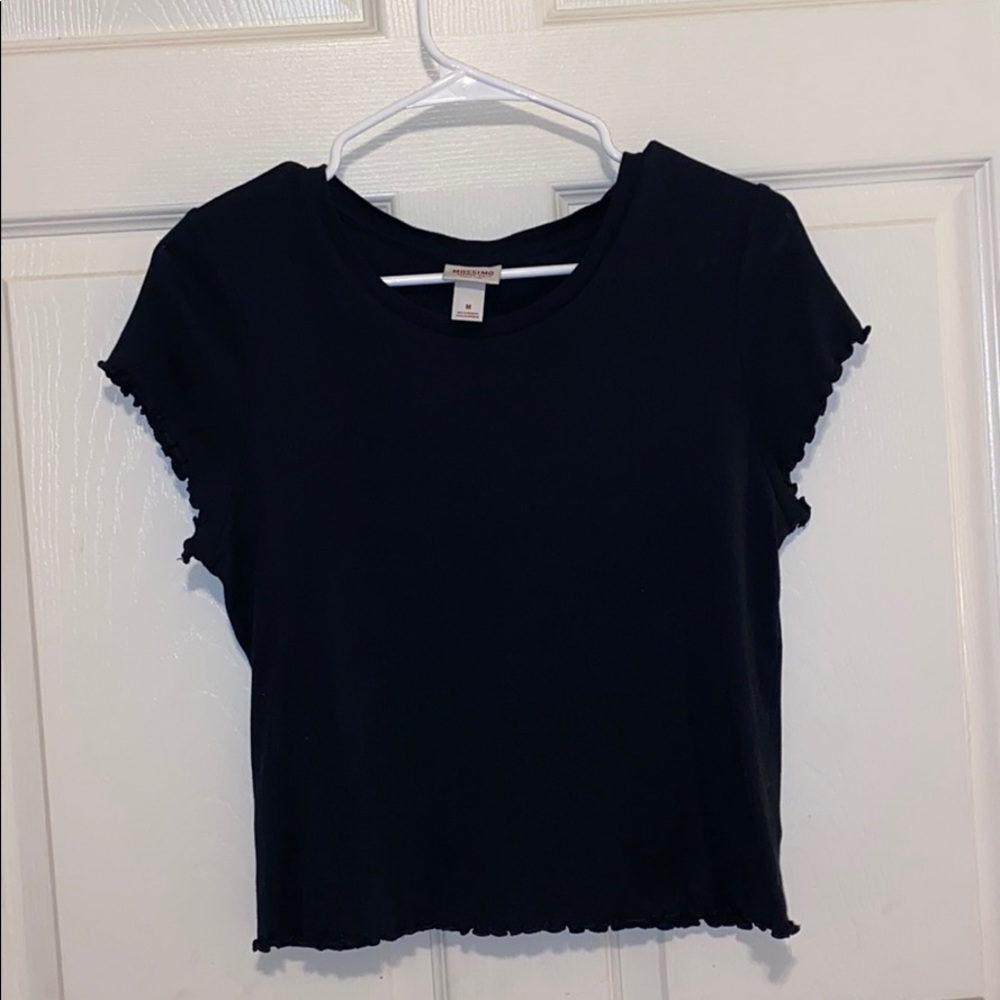 Black Crop Top